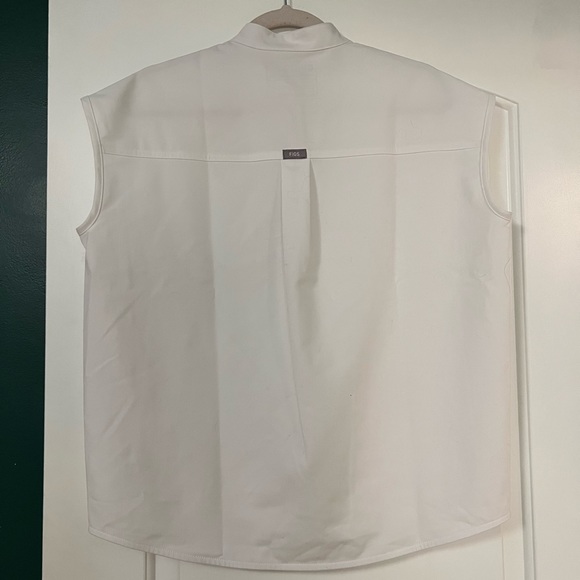 Figs Tops Nwt Figs Optic White Rafaela Top Poshmark